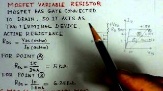 Key Points For The Solution of MOSFET ProblemsAnalog Circuits [upl. by Aileve]