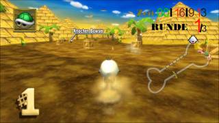 MKWii HD Custom Track  Desert Bone made by Putinas and AndyK RC2 [upl. by Almita]