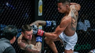 Laga Sorotan  Regian Eersel VS Nieky Holzken II  Highlight ONE [upl. by Livvi296]