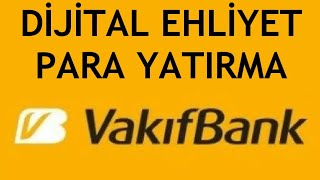 Vakıfbank Dijital Ehliyet Para Yatırma Nasıl Yapılır [upl. by Dabbs]