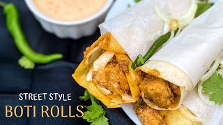 Chicken Chutney Roll Recipe  Chicken Chatni Roll Recipe  Foodaholic [upl. by Une]