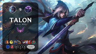 Talon Mid vs Kassadin  EUW Master Patch 145 [upl. by Tepper]