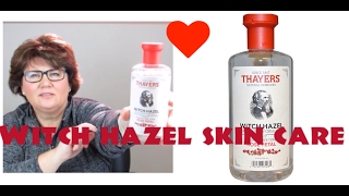 THAYERS WITCH HAZEL ROSE PETAL TONER REVIEW amp BENEFITS [upl. by Irim519]