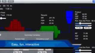 DynaFlote and DynaMill DYNAMIC SIMULATOR to PLAY GRINDING and FLOTATION [upl. by Agace571]