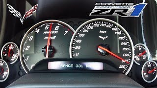 Corvette ZR1 0300kmh ACCELERATION amp SPEED by AutoTopNL [upl. by Vani]