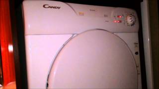 Candy GOC 580 C tumble dryer  Extra dry [upl. by Yulma]