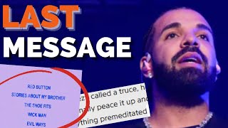 DRAKES FINAL MESSAGE  quotScary Hours 3quot Review [upl. by Royo]