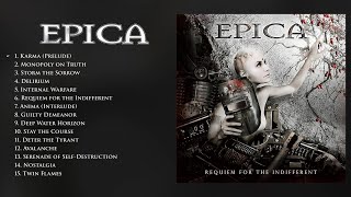 EPICA  Requiem for the Indifferent OFFICIAL FULL ALBUM STREAM [upl. by Barbee]