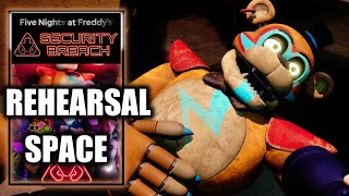 Five Nights at Freddys Security Breach – Lost and Found  Rehearsal Space [upl. by Keare]