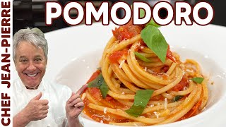 Spaghetti Pomodoro in Only 13 Minutes  Chef JeanPierre [upl. by Thedrick]