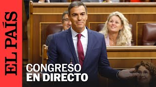 DIRECTO  Pleno del Congreso de los Diputados  EL PAÍS [upl. by Nivram]