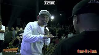 Pistolero vs Batang Rebelde  Gulpi De Bara  BLVCKOUT RAP BATTLE [upl. by Aneekan]