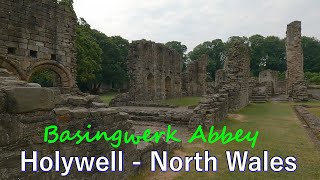 Basingwerk Abbey  Holywell  Flintshire  North Wales [upl. by Sinnelg]