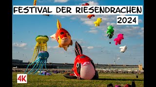 Festival Riesendrachen 2024 Berlin Tempelhofer Feld [upl. by Aamsa]