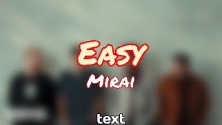 TEXT  easy Mirai [upl. by Raf876]