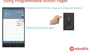 Allworx How To Series Programmable Button Pages [upl. by Enirol962]