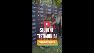 DBA Immersion Week Spotlight [upl. by Braden]