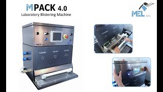 IMPack 40  Laboratory Blister Packing Machine [upl. by Scarlett]