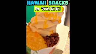 Trying HAWAII SNACKS found in WAIKIKI Review 🌴 [upl. by Chita]