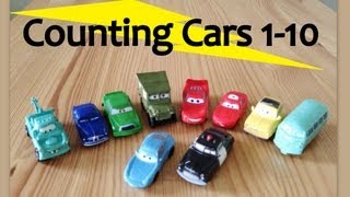 Learn to Count Numbers 1 to 10 Song for babiestoddlers and children Cars Lightning Mcqueen [upl. by Raimundo]