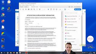 Astuces et confinement Comment créer son attestation de déplacement dérogatoire en ligne [upl. by Merdith]