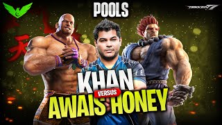 Khan Marduk VS Awais Honet Akuma Feng  POOLS  PPG2023  tekken [upl. by Marybeth]