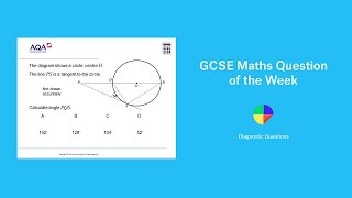 Circle Theorems GCSE Maths Question of the Week [upl. by Eelaras691]