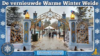 Winter Efteling 4K VERNIEUWD De Warme Winter Weide 20232024 ❄ [upl. by Mendie]