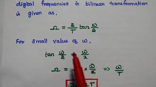 Bilinear Transformation  Design Steps  Warping Effect  Prewarping  DTSP  DSP [upl. by Vincelette814]