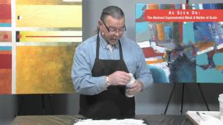 How to Prepare a Canvas Using Gesso [upl. by Emolas]