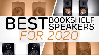 Best Bookshelf Speakers To Buy In 2020 [upl. by Winters]