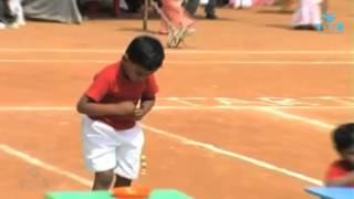 Children Threading Beads  Sanskriti School [upl. by Anale]