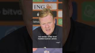 Koeman wijst hoofdschuldige aan voor het 2de doelpunt van Bosnië en Herzegovina 🟧 koeman nedbih [upl. by Oiliduab]