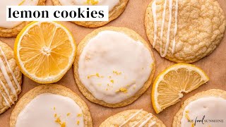 Lemon Cookies Recipe [upl. by Dnalloh]