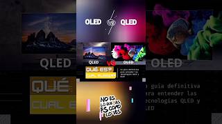 👀 NO es lo que VES Es COMO lo VES 📺 ¿QUE ES OLED Y QLED qled oled smarttv tv televisores [upl. by Vladimar]