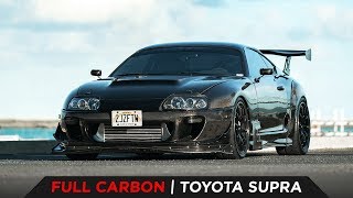 FULL CARBON TOYOTA SUPRA  TOYO TIRES 4K60 [upl. by Janice]