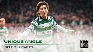 Unique Angle  Celtic 30 Hearts  Watch Kyogos brilliant double amp ORileys top corner pen [upl. by Axela]