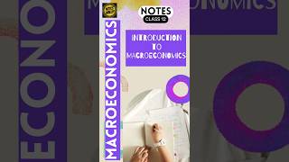 Class 12 MACROECONOMICS Introduction Notes NOTES WALLEY notes class12 macroeconomics [upl. by Melony]