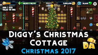 Diggys Christmas Cottage  Christmas 2017 17  Diggys Adventure [upl. by Eisler837]