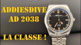 MONTRE AUTOMATIQUE ADDIESDIVE  Qualité et Style à Petit Prix  ref AD 2038 [upl. by Ainegul974]