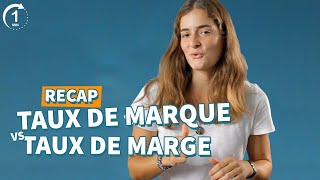 Taux de marque et taux de marge  1 Minute pour comprendre [upl. by Bergeron]