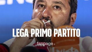 Lega al 38 primo partito in caso di elezioni i sondaggi elettorali danno ragione a Matteo Salvini [upl. by Jori]