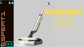 Karcher FC7 Premium lavapavimenti cordless  la rivoluzione del pulito [upl. by Dwyer]