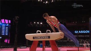 Whitlock becomes World Champ in Pommel  Universal Sports [upl. by Erodasi644]