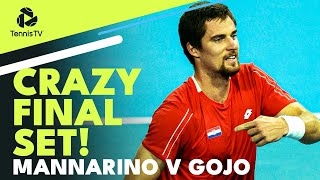 CRAZY Final Set in Mannarino vs Gojo Thriller 🤯  United Cup 2023 Highilghts [upl. by Akkina235]