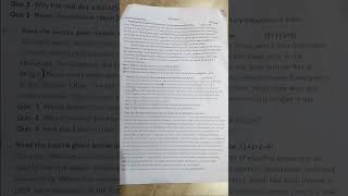 😱SST class 9 questions paper cbse board 202425 today question paper viral sst shorts sst [upl. by Elon]