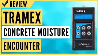 Tramex CMEX2 Concrete Moisture Encounter Review [upl. by Eelta]