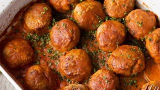 Albóndigas con salsa de almendras [upl. by Irahk]