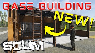 New Base Building Elements and BB Changes  SCUM 095 [upl. by Leeban]