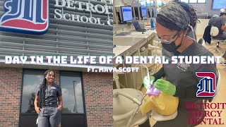 Dental School Vlog Day In The Life At University of Detroit Mercy School of Dentistry [upl. by Ydnat242]